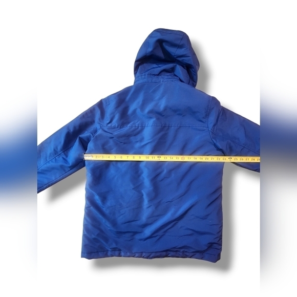 Abercrombie & Fitch Coat Jacket Mens Size Medium Blue Warm Winter - Picture 8 of 15